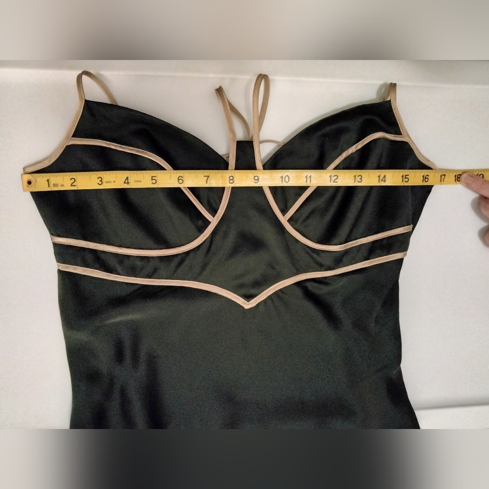 Fray black silk camisole/halter top WORN ONCE - Picture 12 of 14